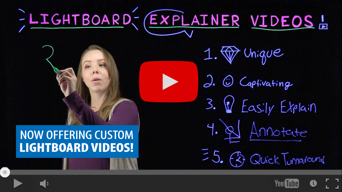 Lightboard videos