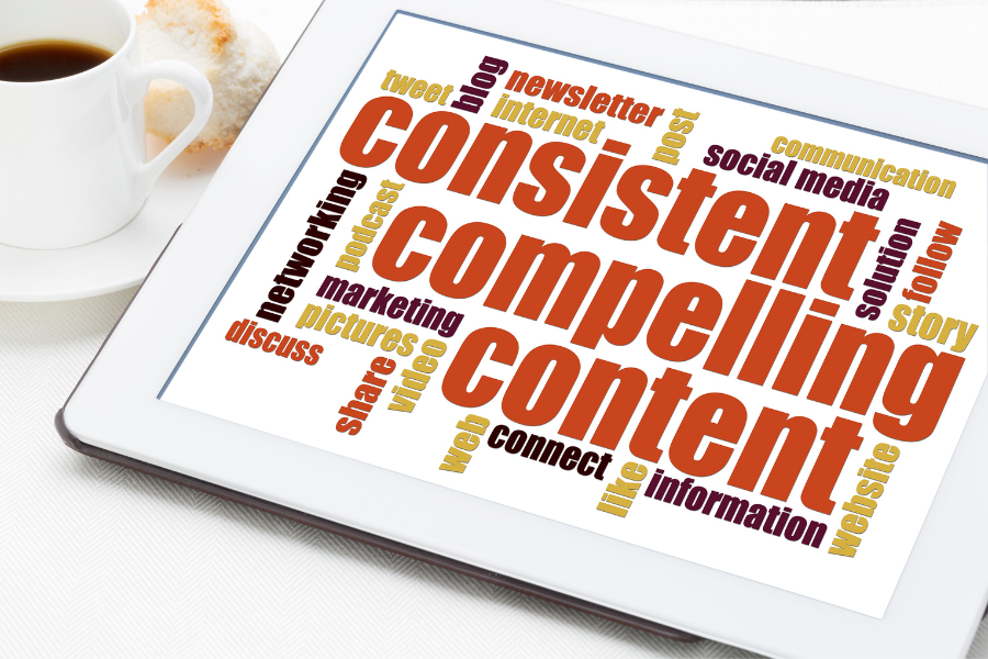 Creating Compelling Content: Tips for Blog Writing That Attracts and Converts hero image